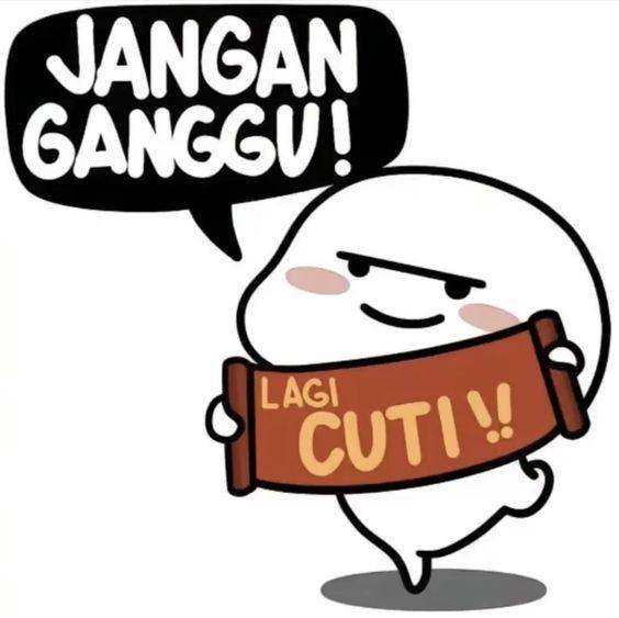 Ilustrasi foto profil cuti (Pinterest/Anna Ayu Pratiwi)