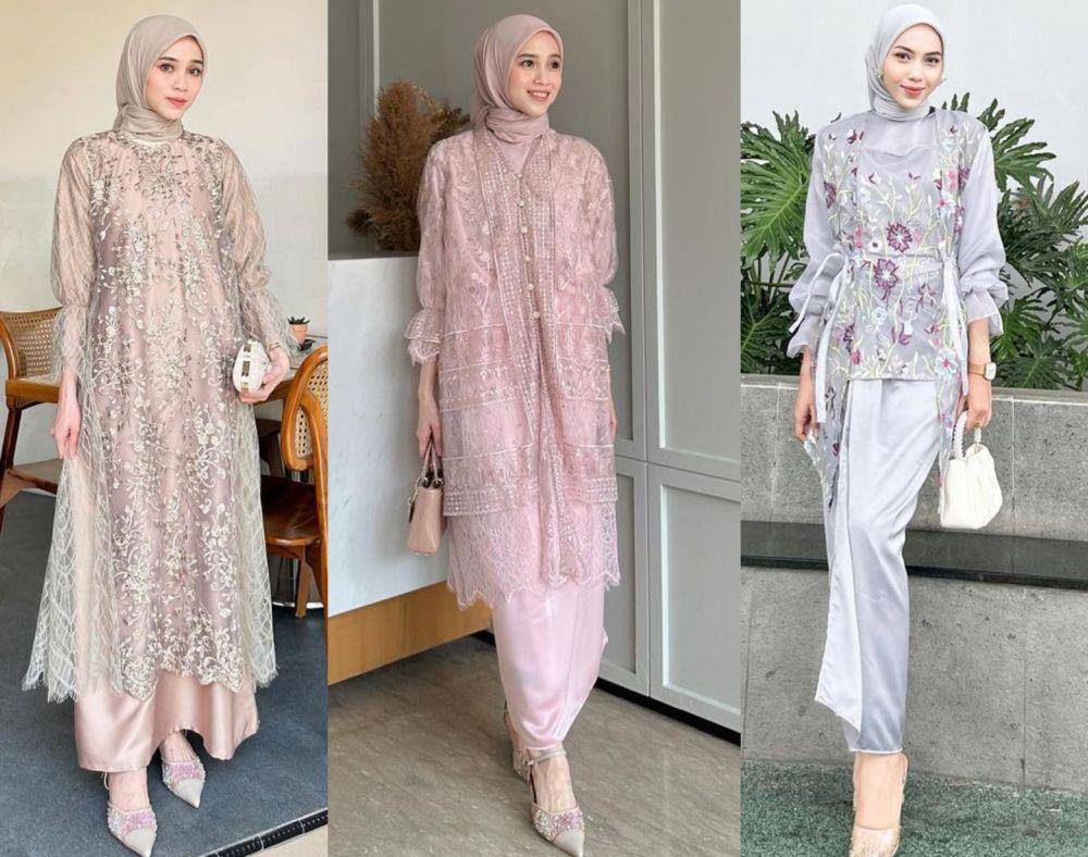 inspirasi OOTD ala influencer hijab (instagram.com/vinamaulina | instagram.com/vinamaulina | instagram.com/vinamaulina | instagram.com/nrmaidh)