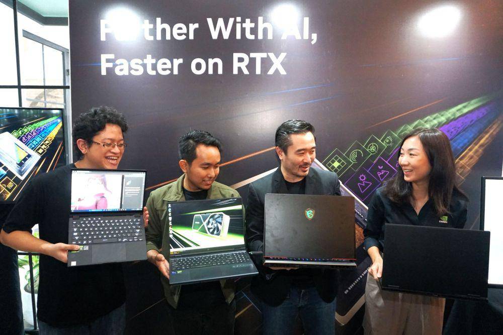 NVIDIA Hadirkan Generative AI via Tensor Core GPU, LLMs,
Tools AI!