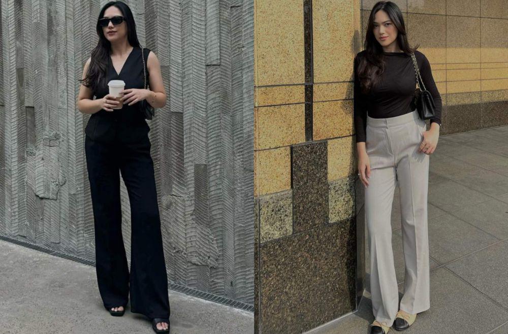 9 Mix and Match Long Pants ala Nabila Gardena, Pas untuk Si Jangkung!