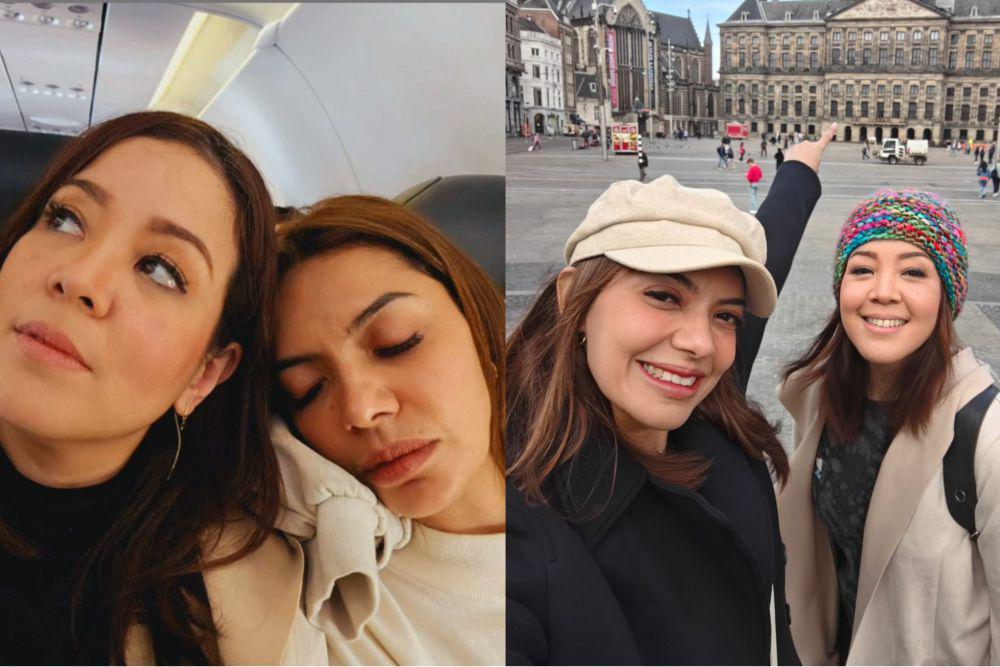 8 Potret Najwa Shihab Liburan Keliling Eropa, Bestie Trip!