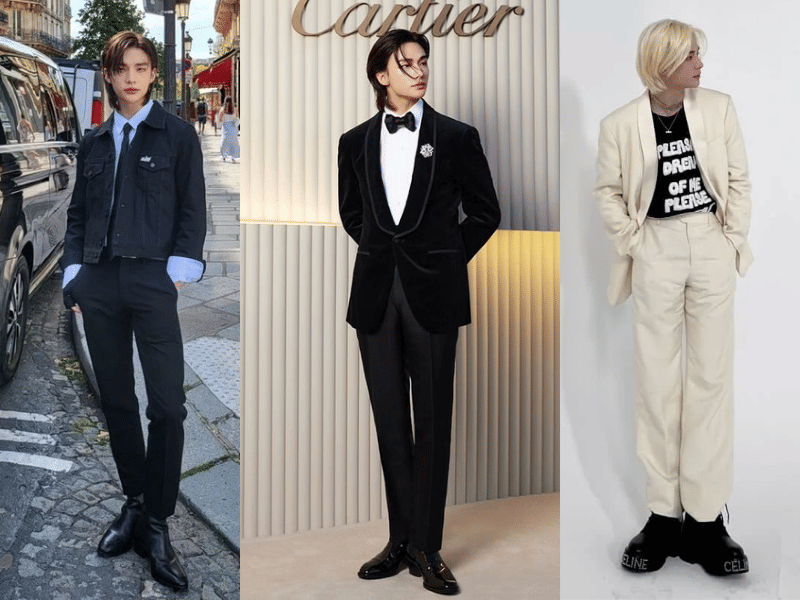 10 Inspirasi Outfit Semi Formal ala Hyunjin Stray Kids, Tampil Classy!