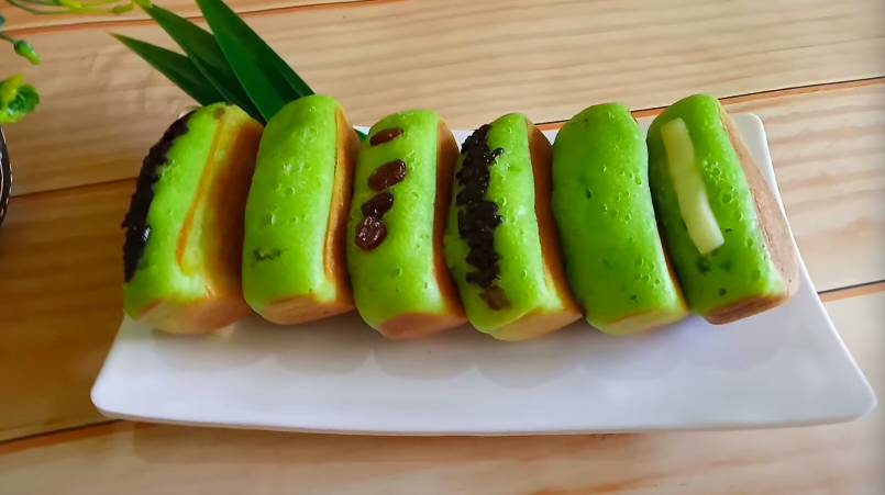 kue pukis pandan (YouTube.com/Resep Abi)