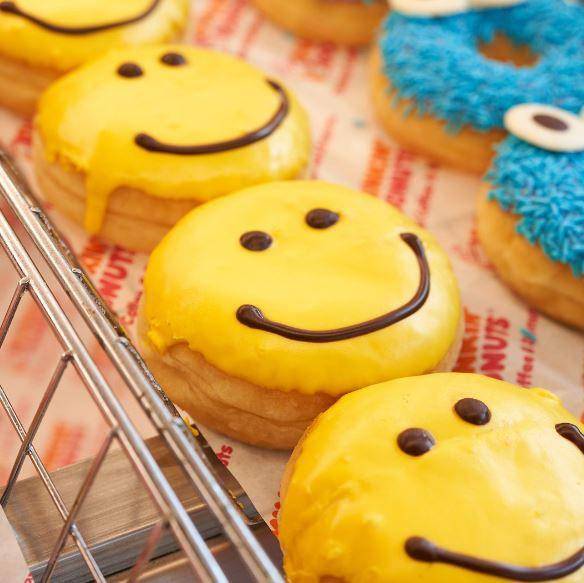 ilustrasi Smiley Donuts Dunkin' Donuts (instagram.com/dunkinpalembang)