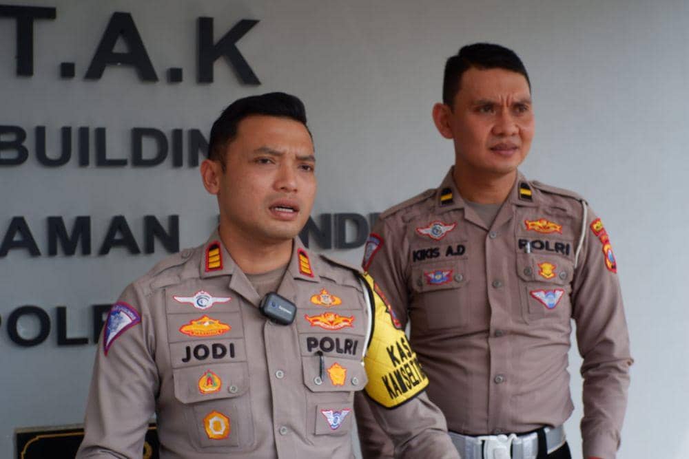 Kasatlantas Polres Tulungagung, AKP Jodi Indrawan. IDN Times/ Bramanta Pamungkas