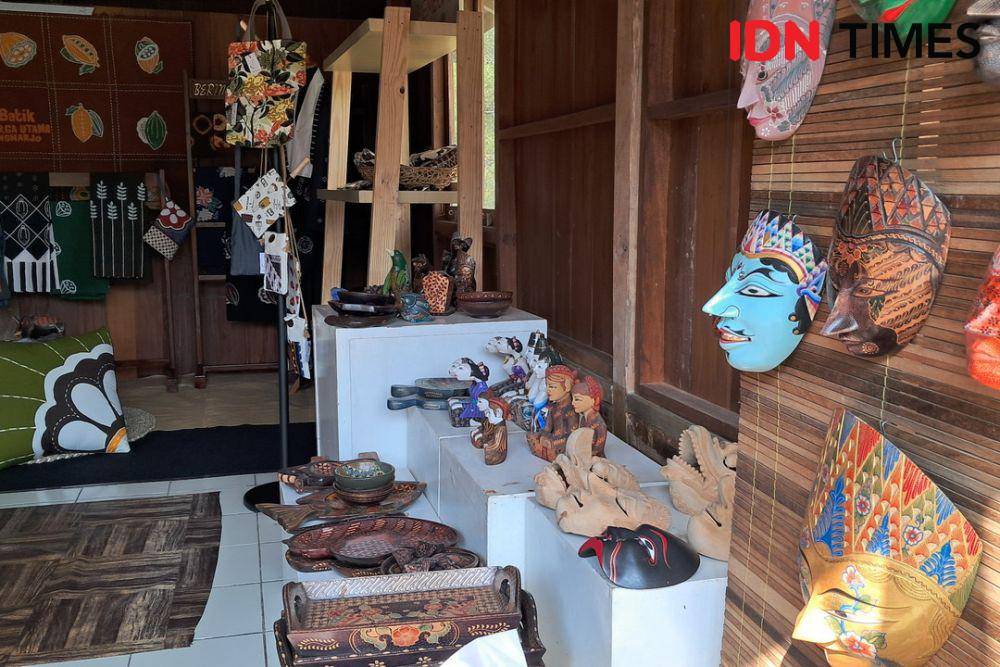 Griya Batik Nglanggeran di Kabupaten Gunung Kidul. (IDN Times/Trio Hamdani)