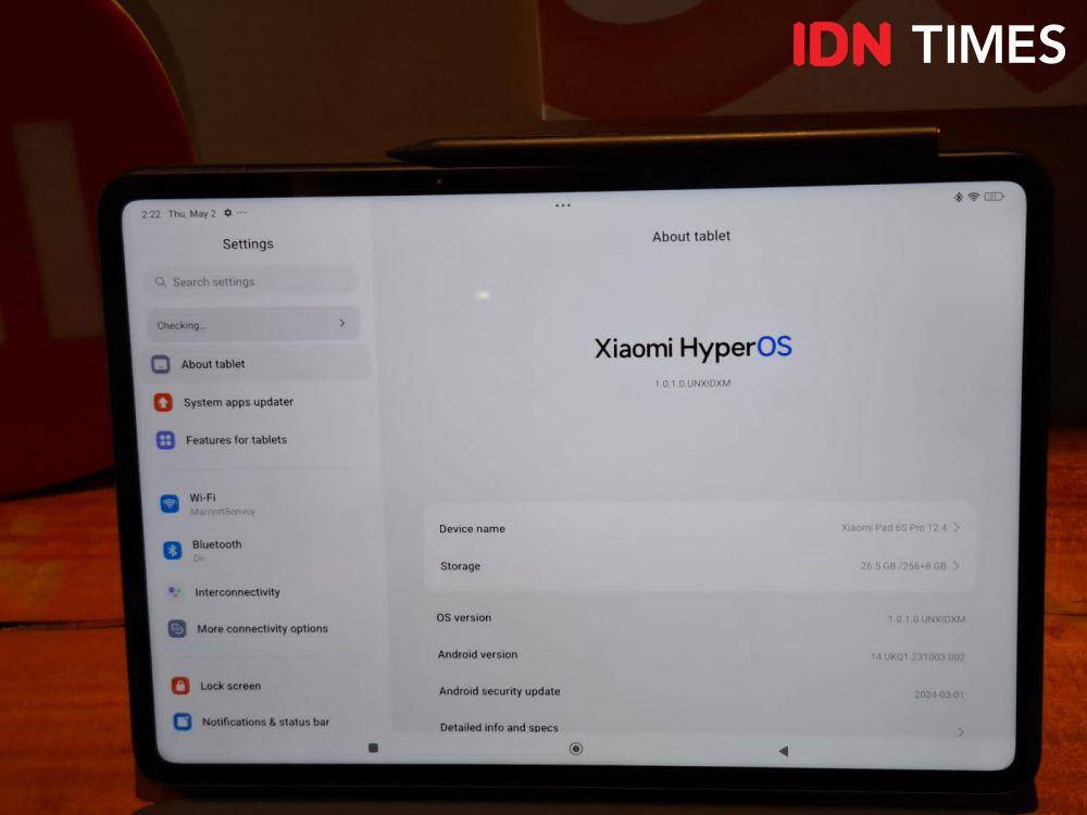 Xiaomi Pad 6S Pro (IDN Times/Fatkhur Rozi)