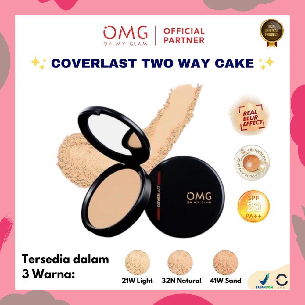 OMG Coverlast Two Way Cake (shopee.com/CELESTE.STORE)