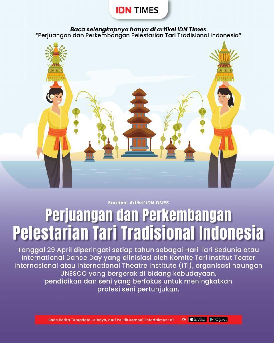 Perjuangan dan Perkembangan Pelestarian Tari Tradisional Indonesia