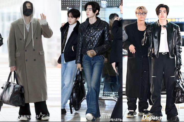 8 OOTD Nuansa Earth Tone ala Sunghoon ENHYPEN, Stylish Chic!
