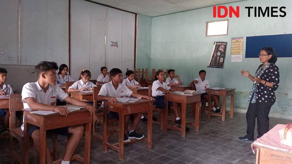 Hardiknas: Potret SMPK Garuda Magetan, Belajar di Tengah Keterbatasan