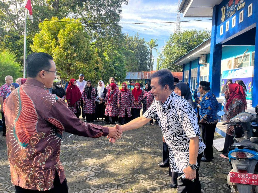 Kepala Perwakilan BKBBN Sulsel, Shodiqin menghadiri kegiatan monitoring Program Bangga Kencana di Kabupaten Pinrang, Kamis (2/5/2024)/Istimewa