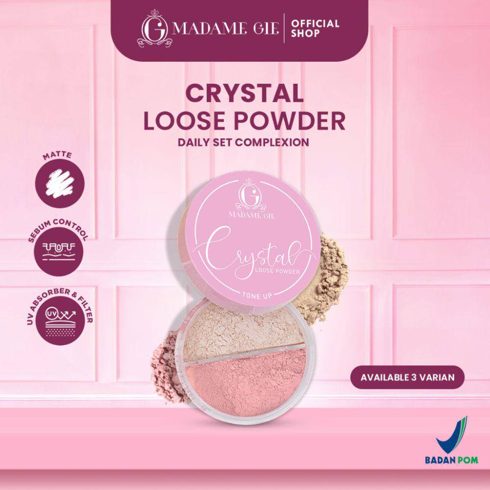Madame Gie Crystal Loose Powder (shopee.com/Madame Gie Official Shop)
