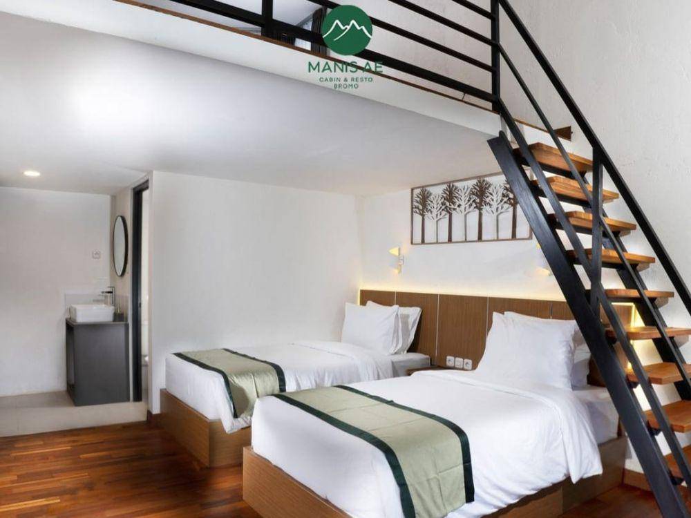 Tipe kamar Family Cabin di Manis Ae (instagram.com/manisaebromo)