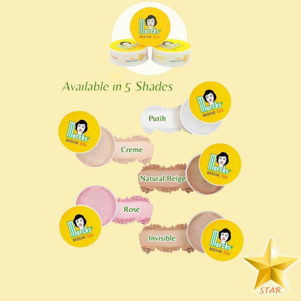 bedak tabur Marcks (shopee.com/Star Sealer Shop)