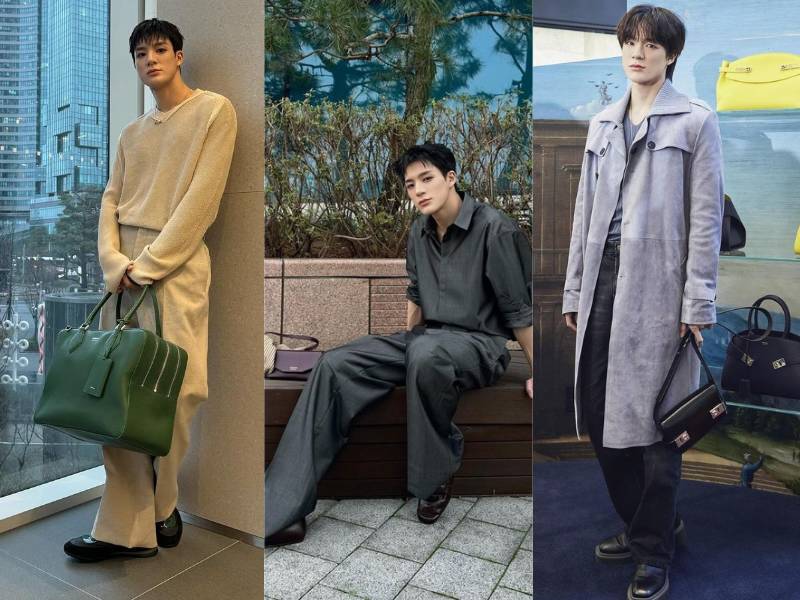 outfit old money ala Jeno NCT (instagram.com/leejen_o_423)