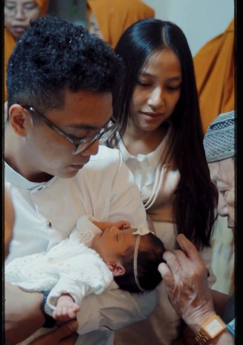 Akikah anak Nicko Irham (instagram.com/mauliamahirani)