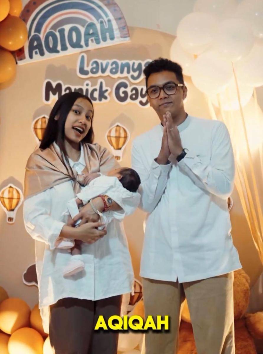 Akikah anak Nicko Irham (instagram.com/mauliamahirani)
