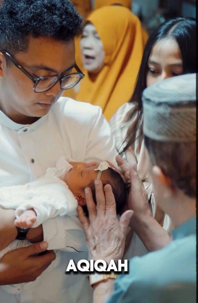 Akikah anak Nicko Irham (instagram.com/mauliamahirani)