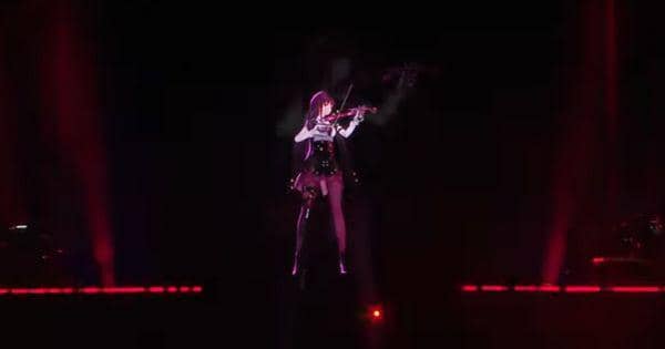 Kafka muncul dalam pembukaan konser Star Rail LIVE 2024 (Dok. Honkai: Star Rail)