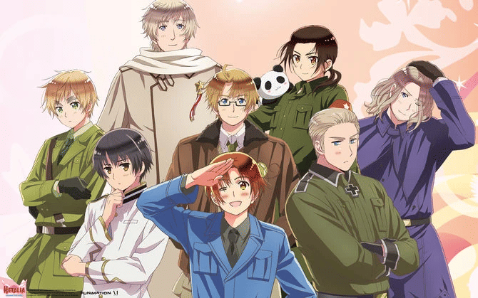 dok. Studio Deen/ Hetalia Axis Powers