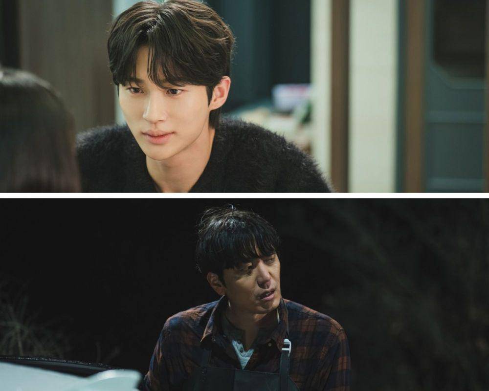 Ryu Sun Jae (Byun Woo Seok) dan Pembunuh Psikopat (Heo Hyung Kyu) di drakor Lovely Runner (dok. tvN/Lovely Runner)