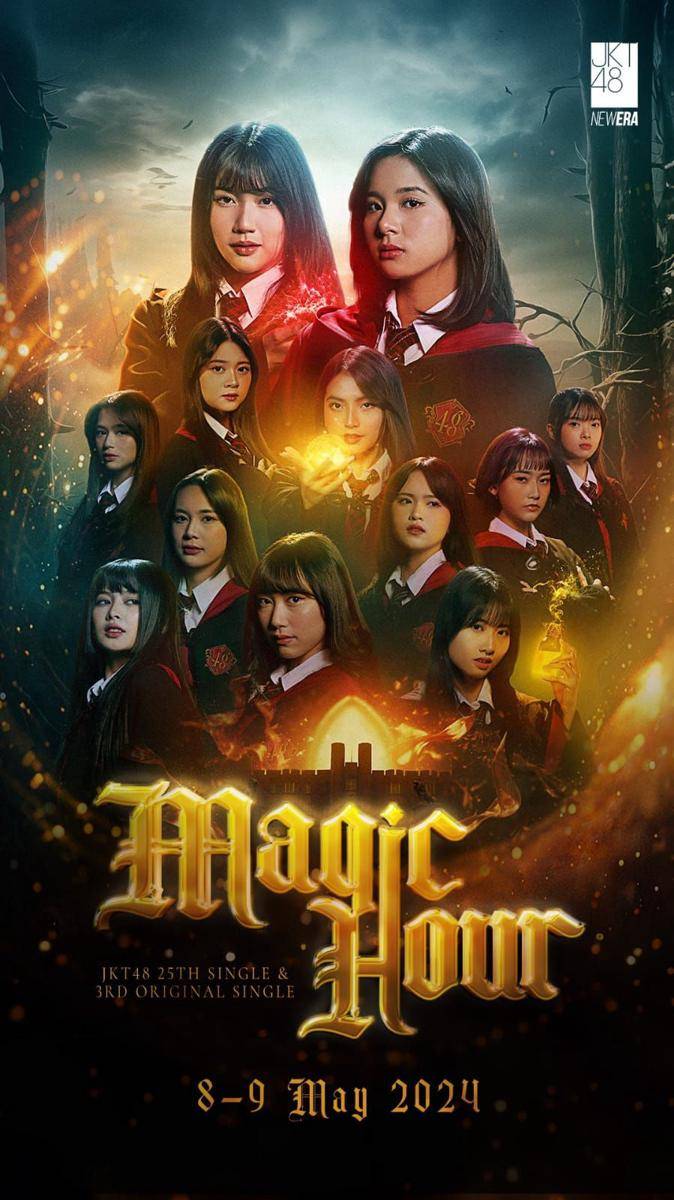 Senbatsu single JKT48 Magic Hour (x.com/l_marshajkt48)