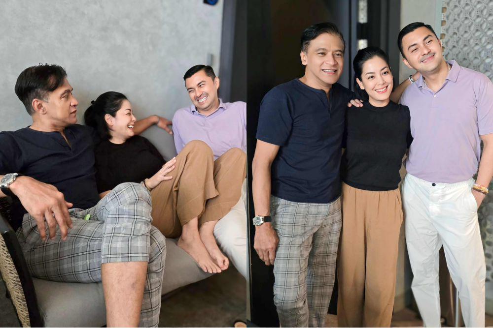 7 Reunian Lulu Tobing, Anjasmara, dan Donny Damara, Melepas Rindu!