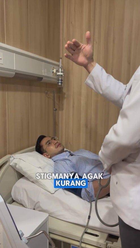Verrell operasi mata (Instagram.com/bramastavrl)