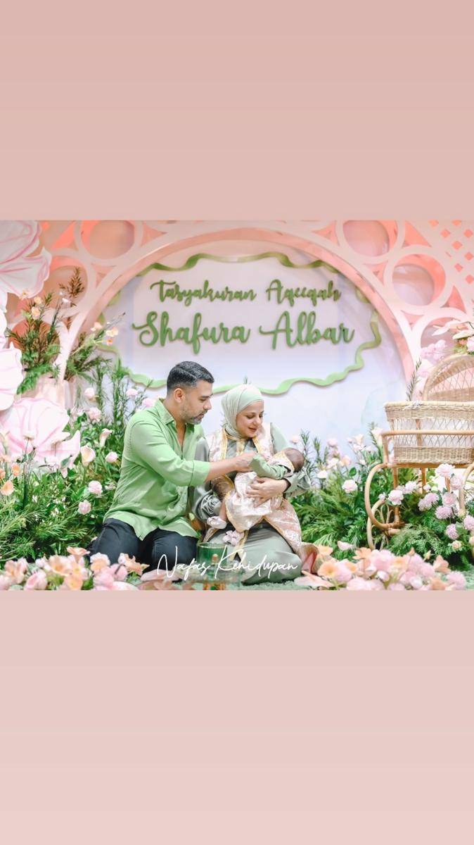 akikah anak Selvi Salavia (Instagram.com/selvisalavia)