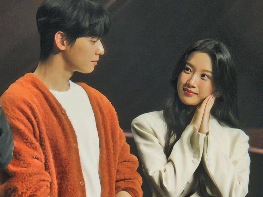 momen reuni Cha Eun Woo dan Moon Ga Young (twitter.com/mlek310)
