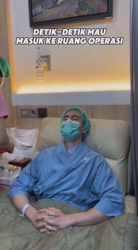 Verrell operasi mata (Instagram.com/bramastavrl)