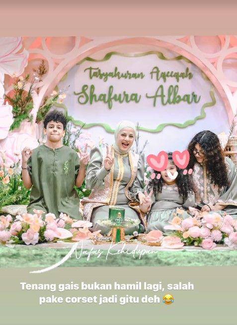 akikah anak Selvi Salavia (Instagram.com/selvisalavia)