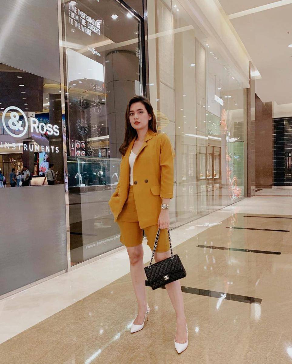 mix and match short pants ala Mayang Yudittia (instagram.com/judits29)