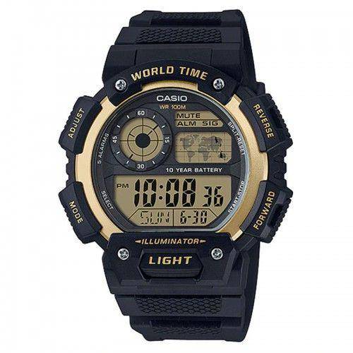 CASIO Illuminator Black Gold AE-1400WH-9A (Jamcasio.com)