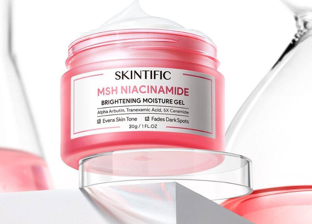 Skintific MSH Niacinamide Brightening Moisturizer Gel (shopee.co.id/SKINTIFIC Official Store)