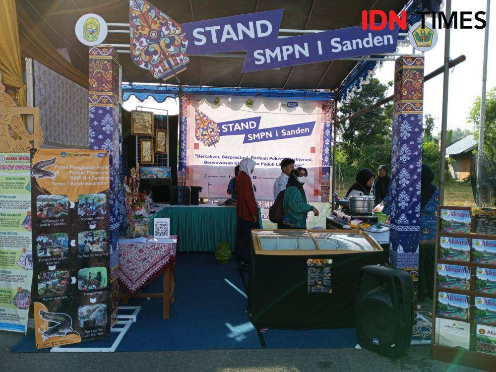 Bantul School Expo 2024.(IDN Times/Daruwaskita)