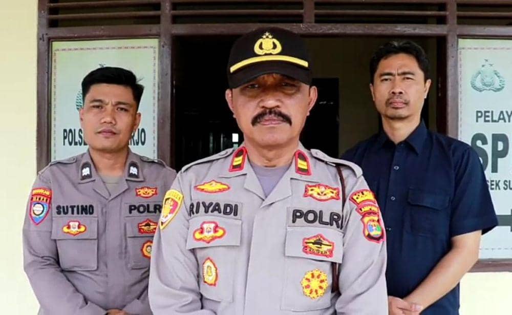 Kapolsek Sukoharjo, Iptu Riadi. (DOK. Polsek Sukoharjo).