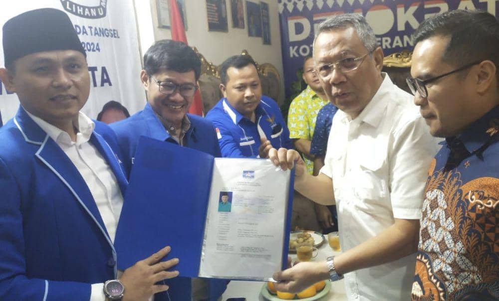 AHY Perintahkan Demokrat Tangsel Dukung Benyamin-Pilar di Pilkada 2024
