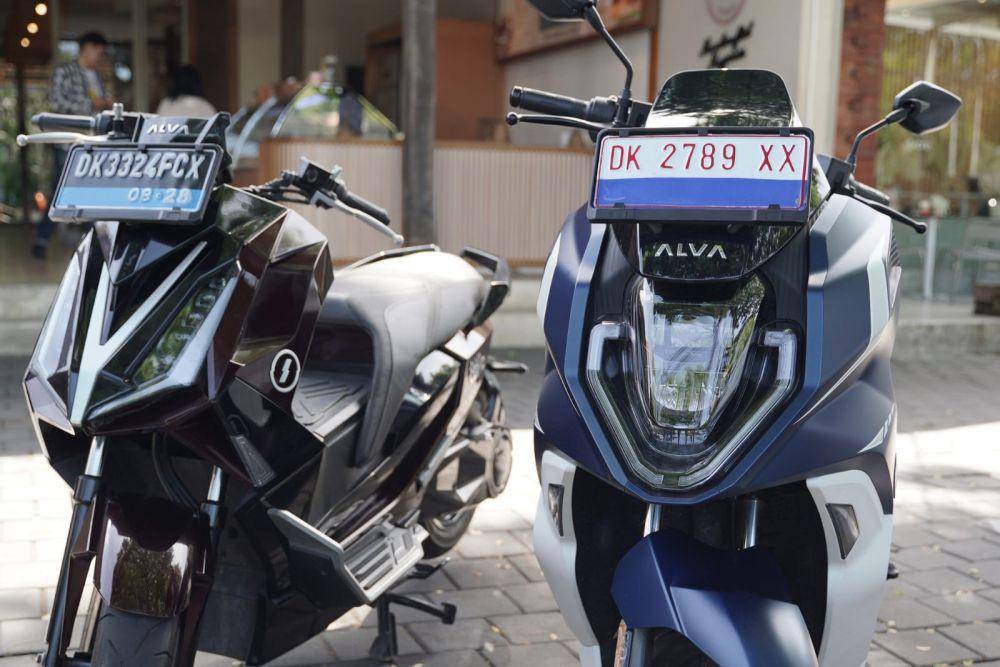 Ilustrasi sepeda motor listrik merek ALVA di Bali (Dok.IDN Times/Istimewa)