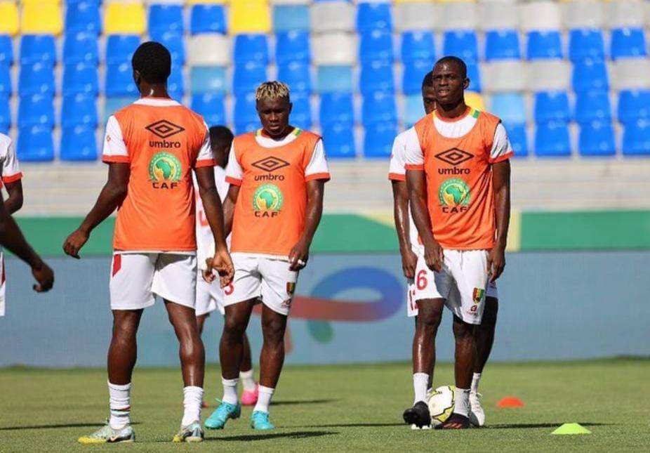 Skuad Guinea U-23. (Instagram/@feguifootofficiel).