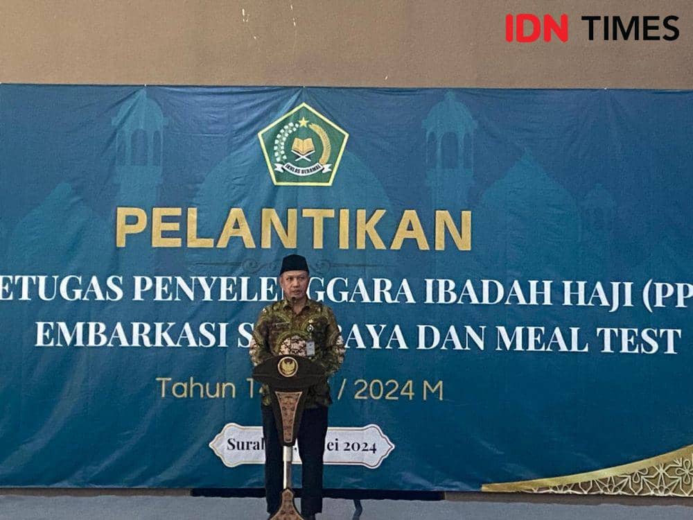 Embarkasi Surabaya Berangkatkan 106 Kloter Jemaah Haji 2024