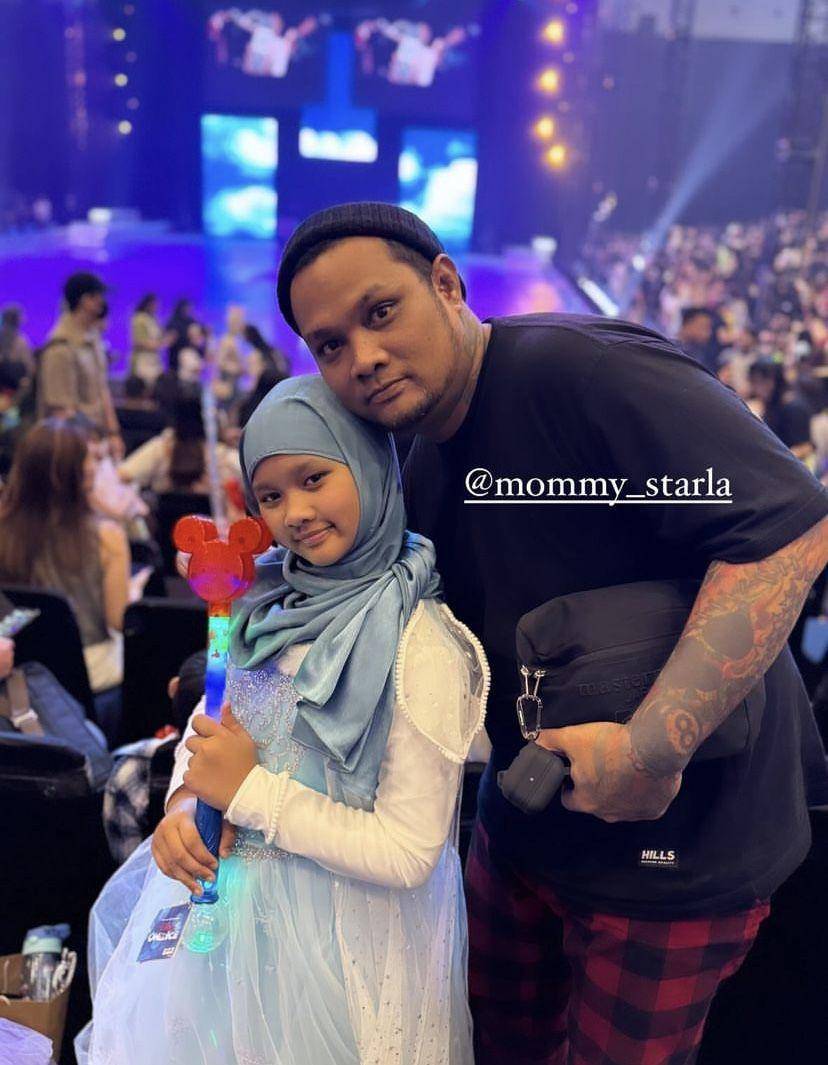 potret Virgoun temani Starla nonton Disney on Ice (Instagram.com/widikidiwdkdw)