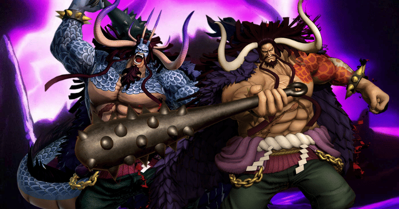 Kaidou dan wujud Hybrid Kaidou. (Berbagai sumber)