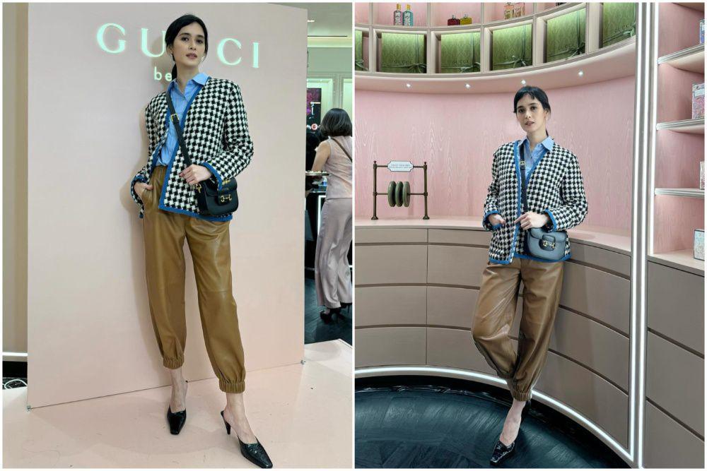 7 Potret Renata Kusmanto Hadiri Launching Gucci Beauty Boutique