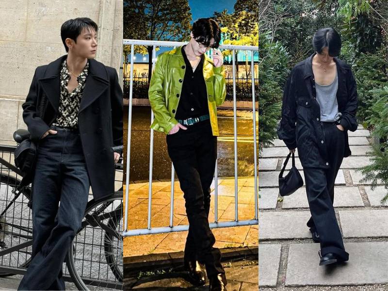 padu padan outer ala Ten WayV (instagram.com/tenlee_1001)