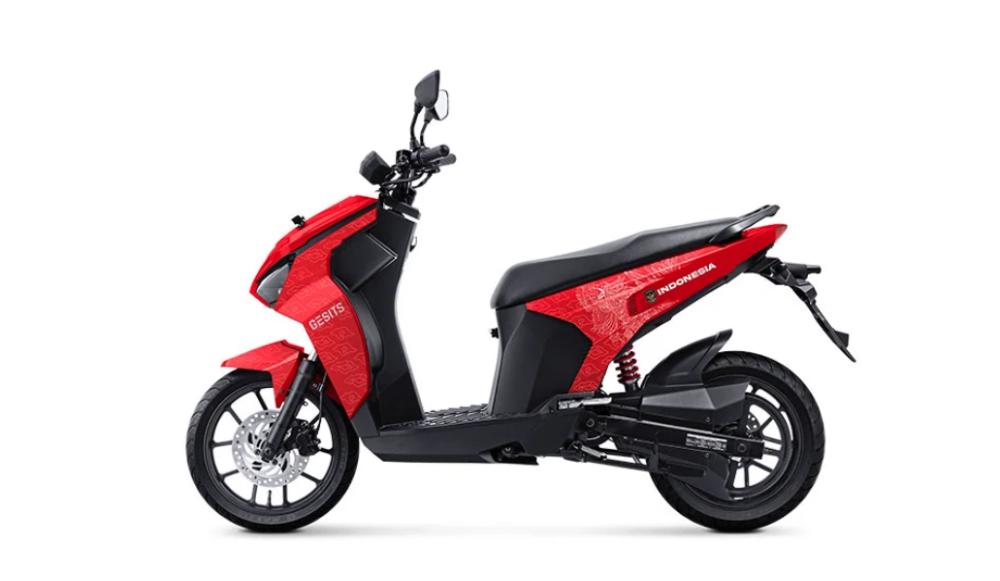 Motor Listrik Gesits Garuda, Khusus Buat Pencinta Timnas Indonesia