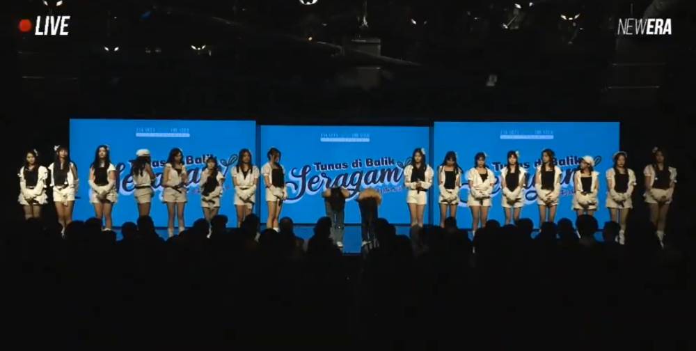 Permohonan maaf Amanda dan Indira JKT48 (Dok. JKT48)
