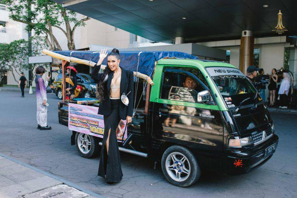 Potret Arrival Look Finalis Miss Mega Bintang Indonesia 2024 (Instagram.com/yayasanduniamegabintang)