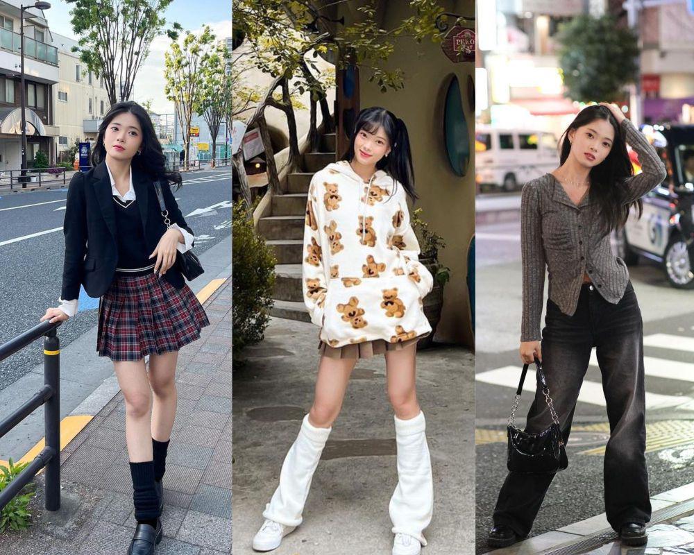 15 Inspirasi OOTD Korean Look ala Fiony JKT48, Selalu On Point!